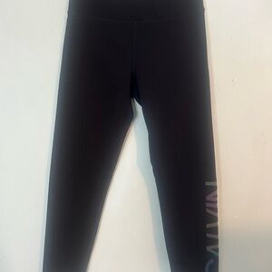Calvin Klein Sleek Black Tights